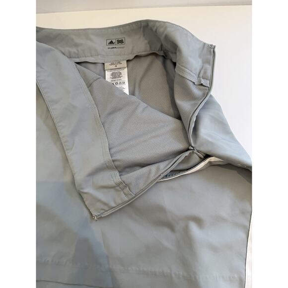 Adidas ClimaCool Gray Golf Tennis Skort Women’s Size 4, Light Gray - Picture 3 of 4